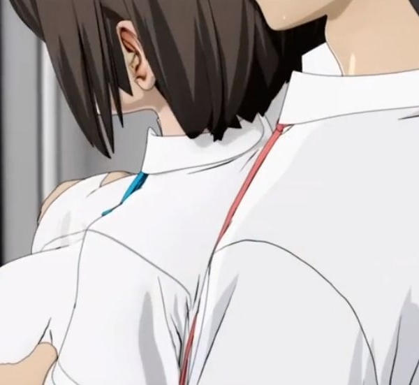 【アニメ】清楚な制服美少女の発育良好なデカパイを鷲摑み痴漢して弄びSEXに持ち込む！