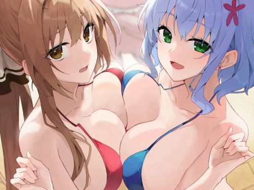 <span class="title">【画像】こういう巨乳と貧乳が“乳合わせ”してるシーンが好きなんだがｗｗ</span>