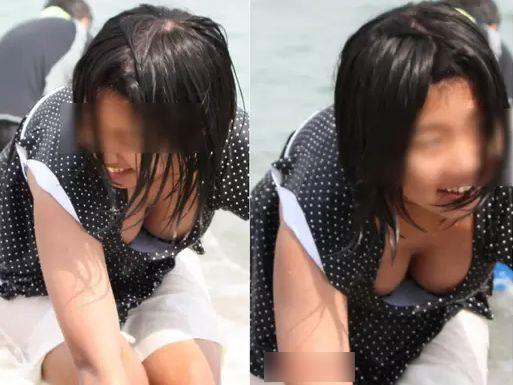 <span class="title">【盗撮】日常の胸チラ隠し撮り！ガードが薄すぎて乳首まで撮られる素人ギャル複数！</span>