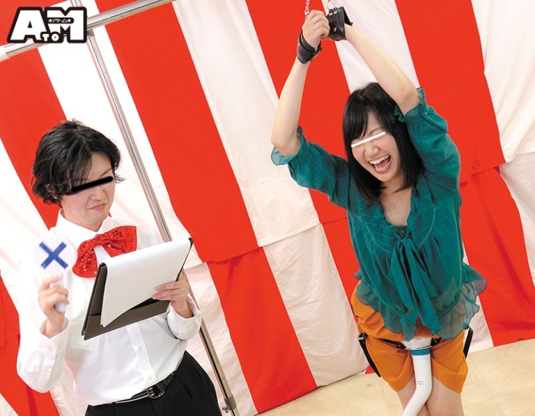 <span class="title">【電マ】スレンダー女子が固定電マでクイズにチャレンジ！着衣シックスナインで発情してガン突き騎乗位で喘ぐ！</span>